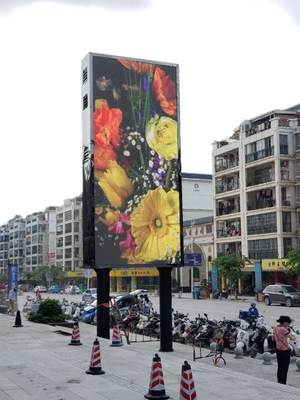Pantalla de pantalla LED exterior impermeable con bajo consumo de energía sin deformación